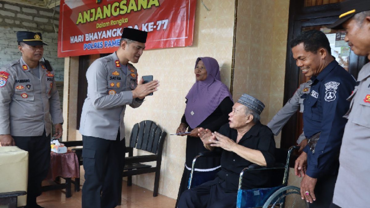 Kapolres Pamekasan Bantu Purna Polri