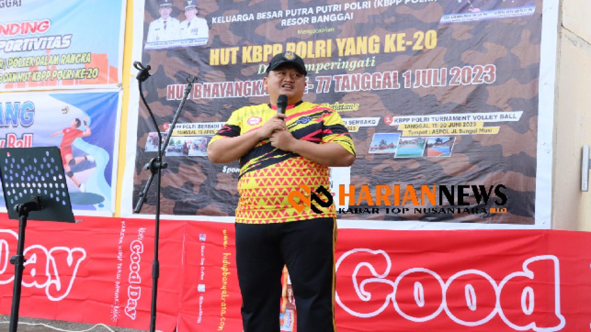 Turnamen Volly Ball Hut KBPPP Sambut HUT Bhayangkara ke 77