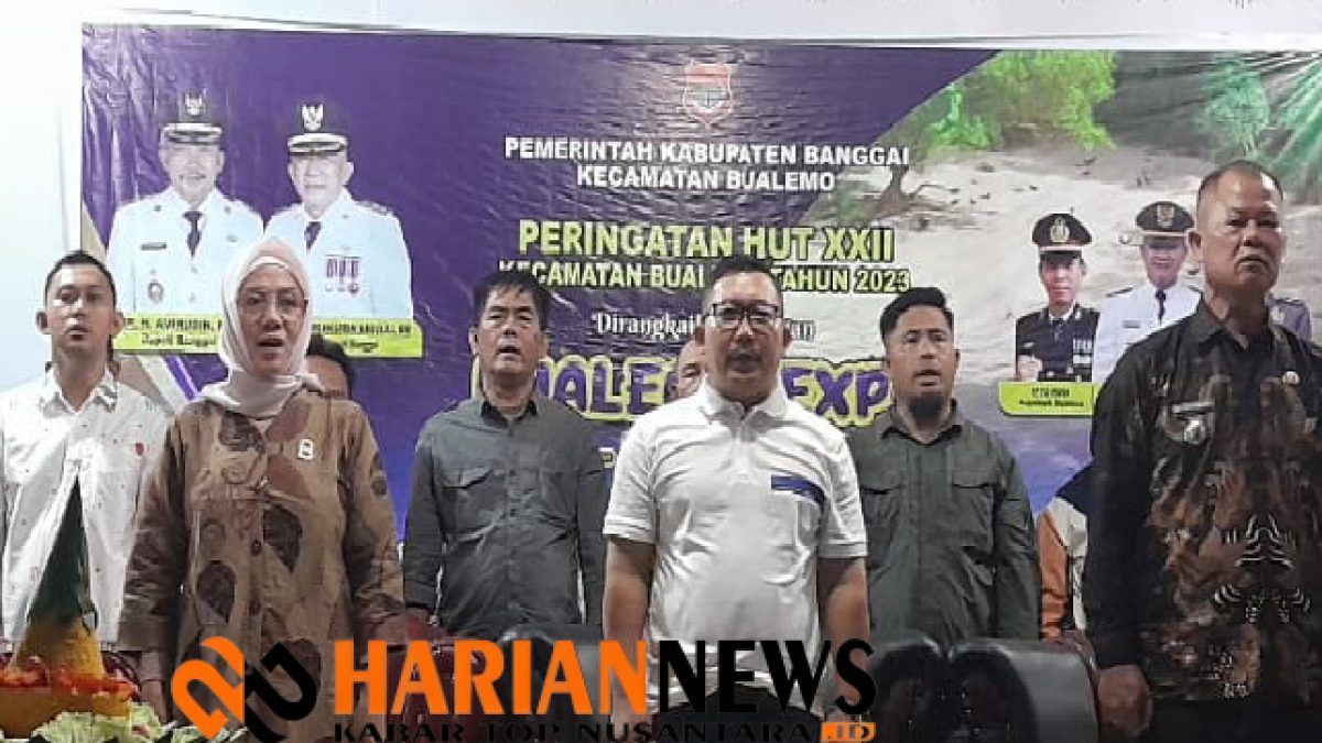 Penyampaian Bupati Banggai Pada HUT Kecamatan Bualemo ke 22 