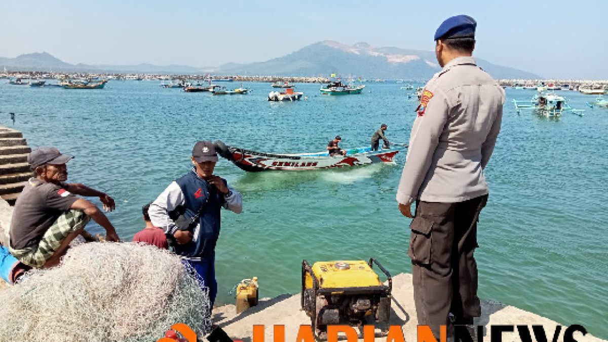 Polairud Banyuwangi Patroli di Kawasan Pelabuhan Pancer