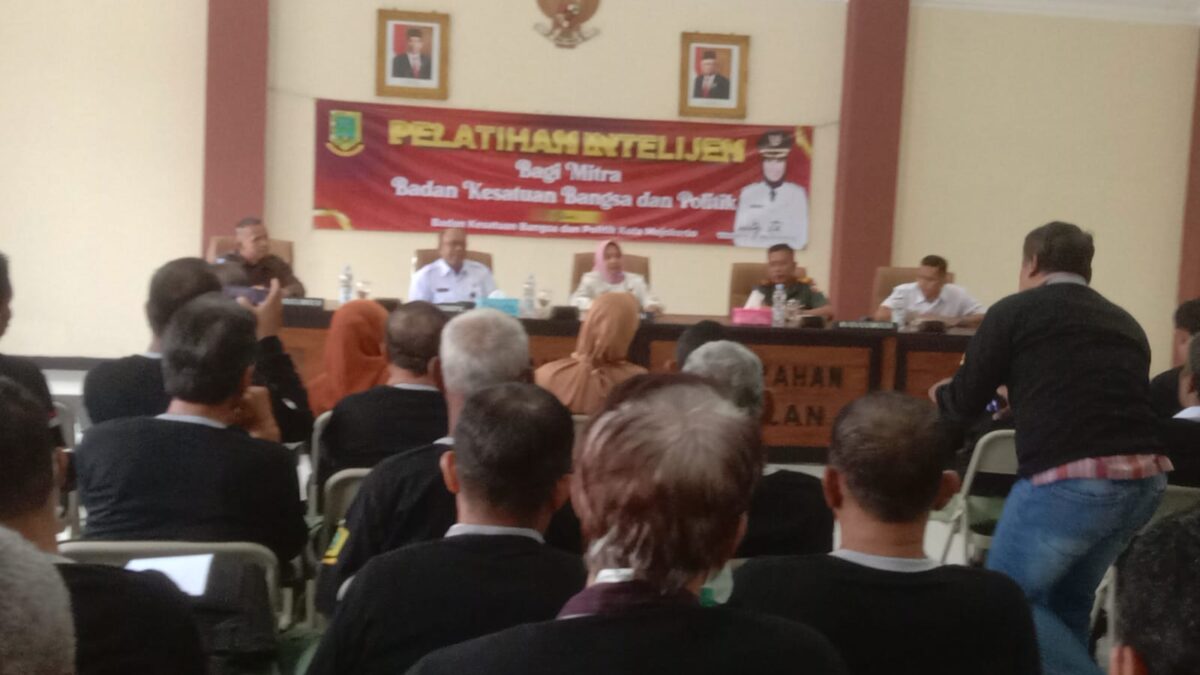 Pemkot Mojokerto Gelar Pelatihan Intelejen