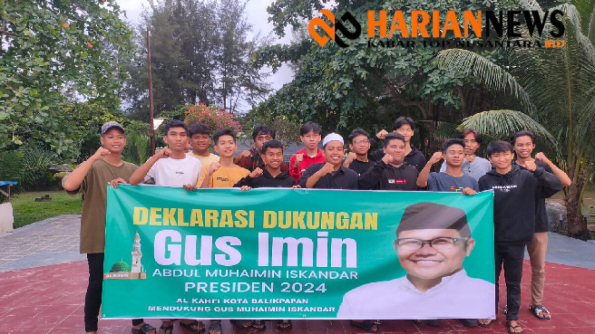 Pemuda Al Kahfi Balikpapan Lakukan Deklarasi Dukung Gus Imin Presiden 2024