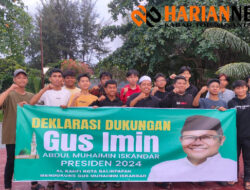 Pemuda Al Kahfi Balikpapan Lakukan Deklarasi Dukung Gus Imin Presiden 2024