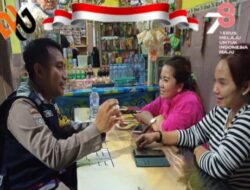 Himbauan Polsek Tegalsari Pada Giat Masyarakat Malam Hari