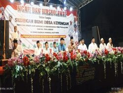 Ngaji Serta Bersholawat Dalam Rangka Sedekah Bumi Desa Keyongan Kecamatan Babat