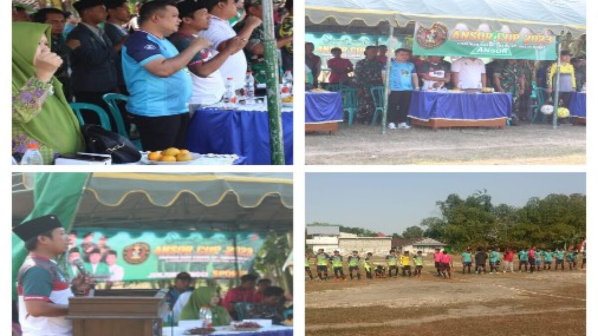 PAC GP Ansor Babat Untuk Pertama Kali Mengelar Turnamen Akbar Sepak Bola Di Lapangan Kuripan