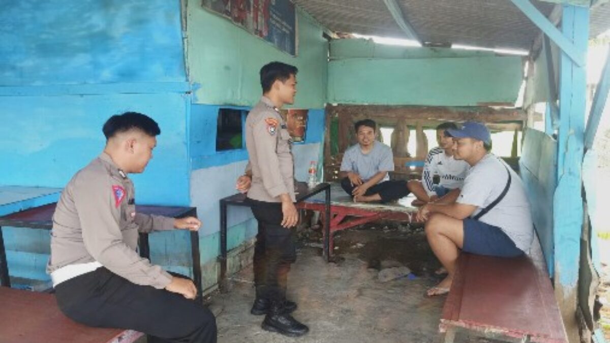Giat Jumat Curhat Kapolsek Babat Ali Kantha Bermasa Masyarakat Desa Plaosan Kecamatan Babat