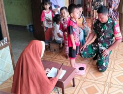 Peran Aktif Babinsa Sumengko Dampingi Posyandu Dalam Penurunan Angka Stunting