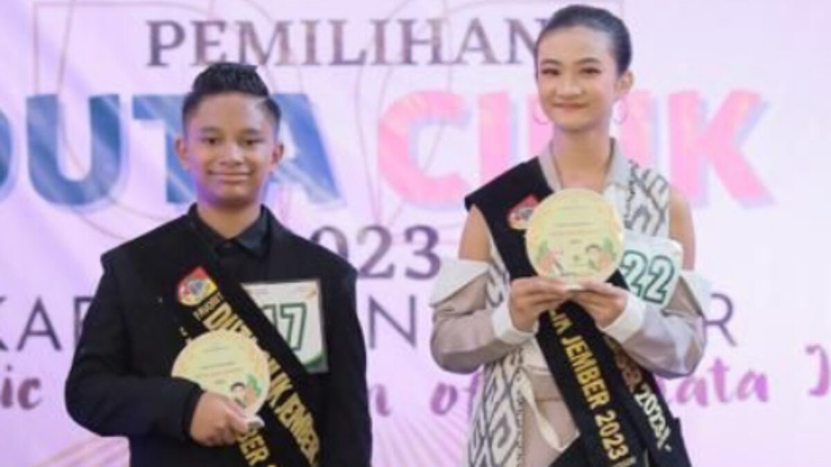 Siswa SDK Maria Fatima Jember Dinobatkan Juara Duta Cilik 2023 Fantastic Generation of Permata Jawa