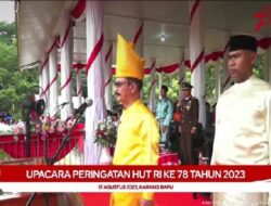 Pj Bupati Aceh Tamiang Dr Drs Meurah Budiman SH MH Upacara Peringatan HUT RI 78 TAHUN 2023