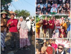 Karnaval Desa Keyongan Kecamatan Babat Meriahkan HUT RI Ke -78