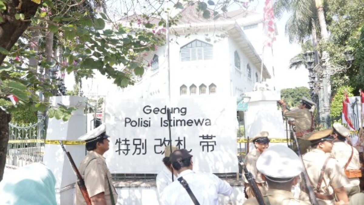 Teatrikal Proklamasi Kemerdekaan Mengkisahkan  Perebutan Markas Polisi Dari Tangan Jepang