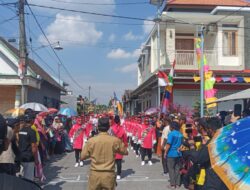 Desa Kebalankulon Kecamatan Sekaran Adakan Gerak Jalan Dalam Rangka Memeriahkan HUT RI ke 78