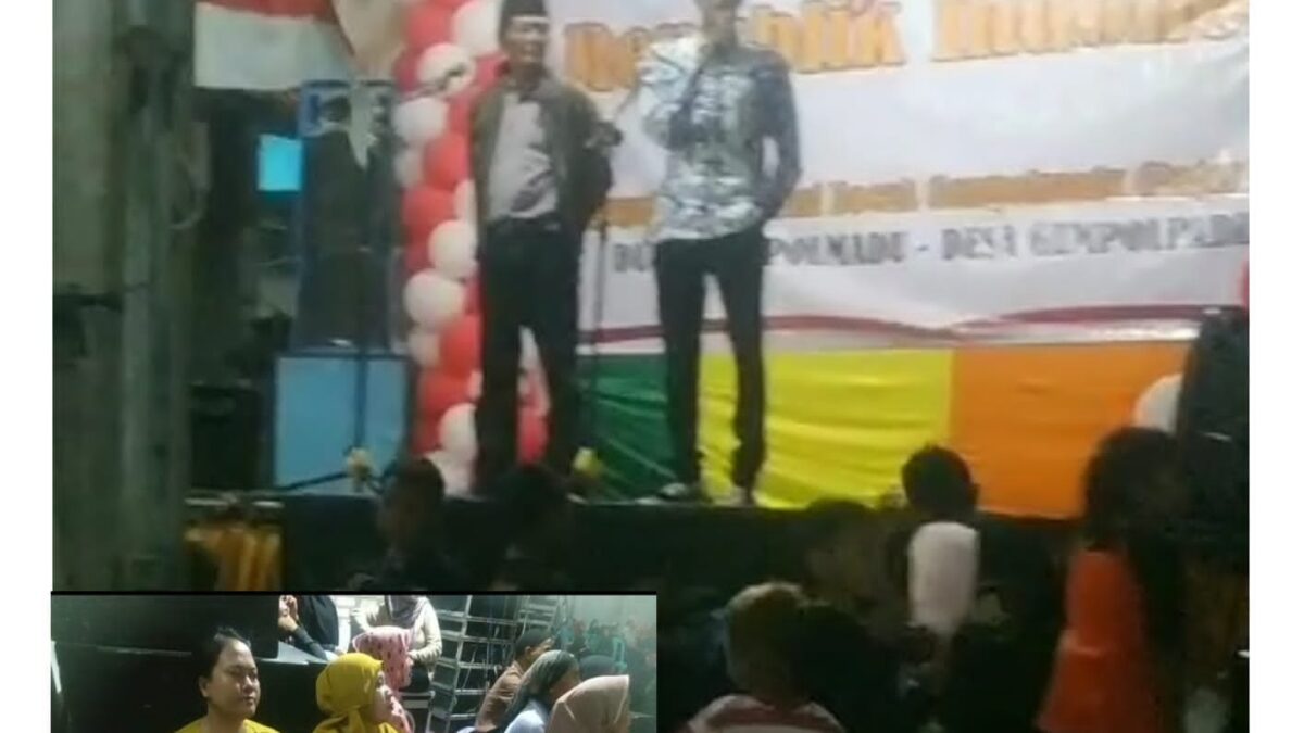 Malam Puncak Peringatan HUT RI Ke 78 di Selengarakan Karang Taruna Dusun Gempolmadu Desa Gempolpading Kecamatan Pucuk