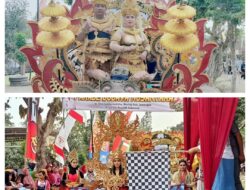 Memperingati HUT RI Ke 78 Desa Sumberdadi Kecamatan Mantup Menggelar Parade Budaya Nusantara