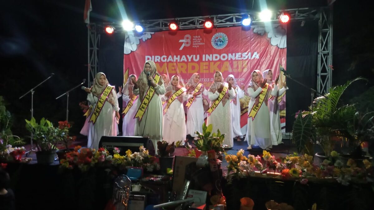 Gebyar Pentas Seni Menyambut HUT RI Desa Gerdu Kelurahan Banaran Kecamatan Babat