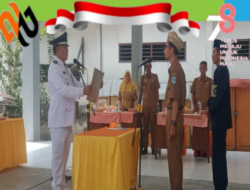 Pelantikan Serta Pengambilan Sumpah Perangkat Desa Tritunggal