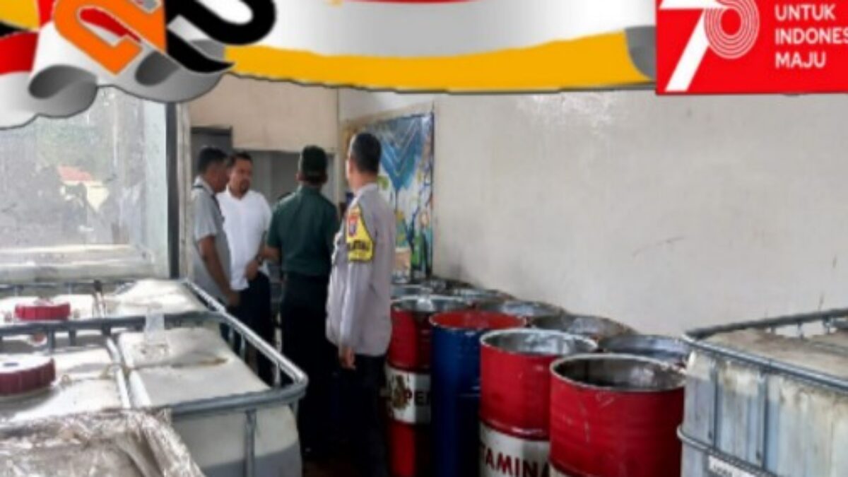 Danramil 0201-11/Medan Deli Ungkap Penimbun Ribuan Liter Solar Bersubsidi