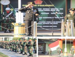 Berlangsung Khidmat Kodim 0812/Lamongan Gelar Upacara Peringatan HUT RI Ke 78