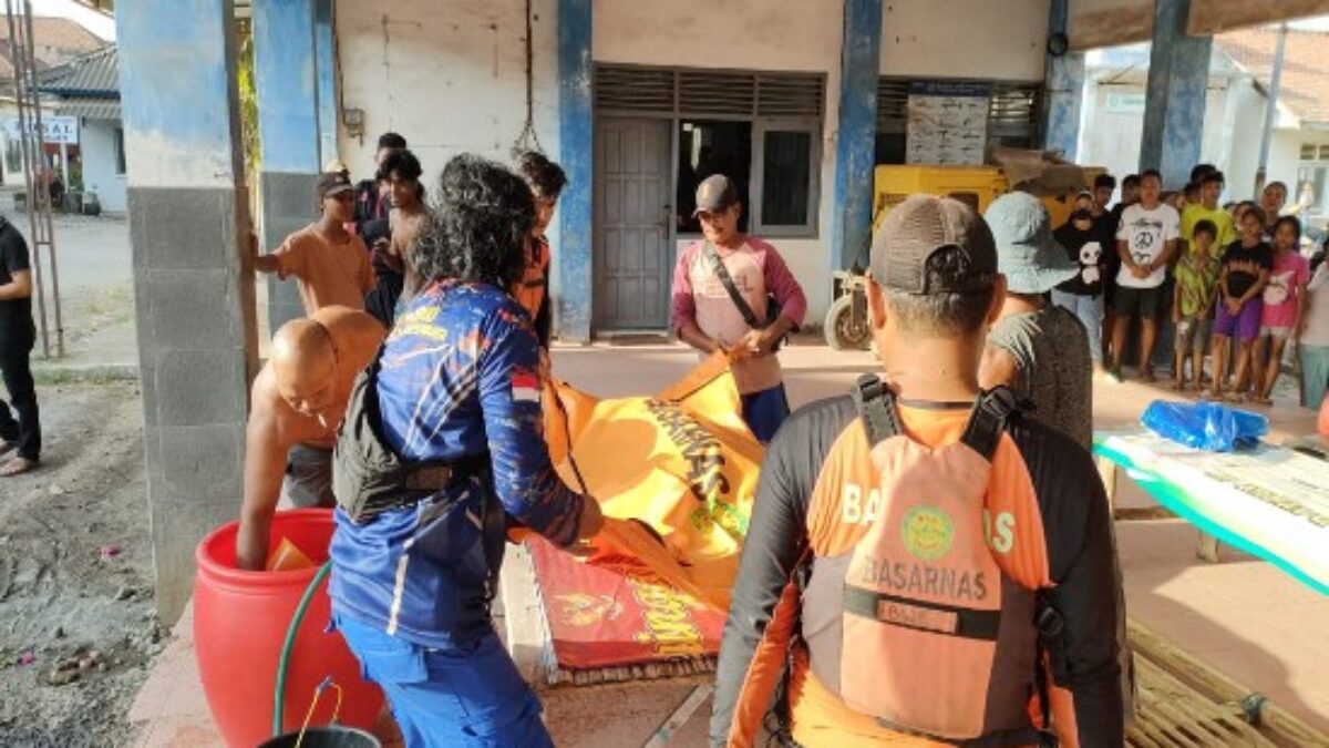 Akhirnya Jenazah Tolip Ditemukan Proses SAR Laka Laut Perairan Pelawangan Dihentikan