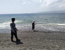 Bripka I Nyoman Suma Patroli dan Sambang Dialogis