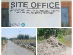 Pelaksanaan Proyek TPT di Desa Cungkup Kecamatan Pucuk Diduga Asal-Asalan Serta Tanpa Papan Informasi