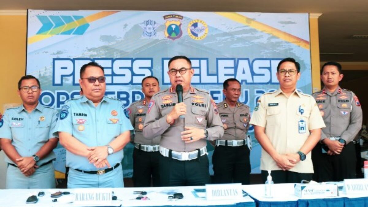 Operasi Zebra Semeru 2023 Ditlantas Polda Jatim Jaring 102 Mobil STNK Mati Hingga 5 Tahun 