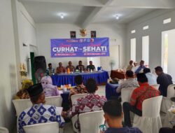 Kapolsek Sugio AKP Ali Fatoni SH Laksanakan Kegiatan Jumat Curhat Sehati Bertempat di Balai Desa Daliwangun Kecamatan Sugio