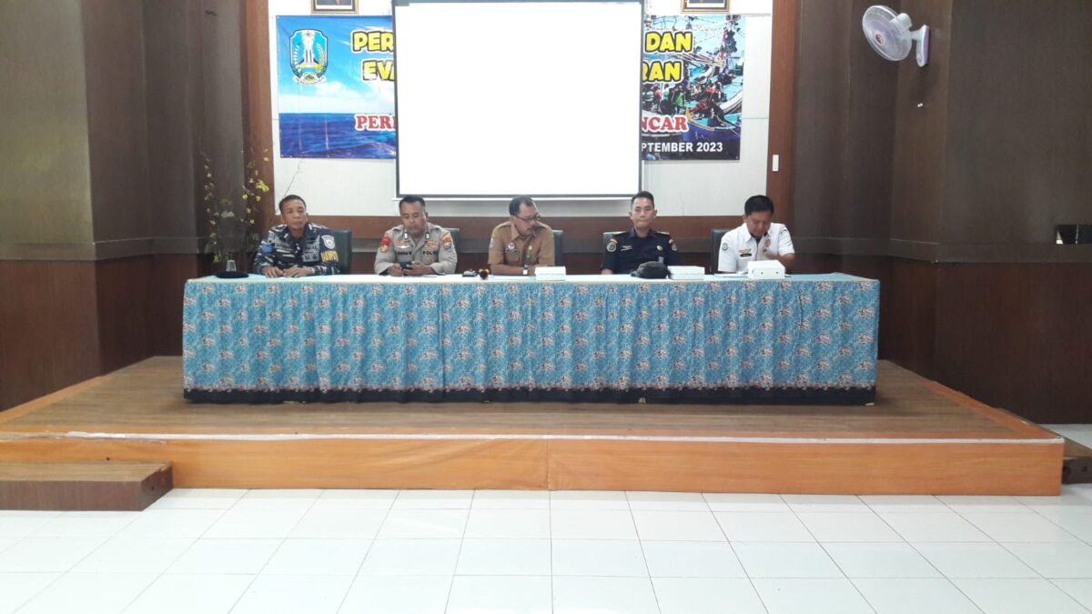 Satpolairud Resta Banyuwangi Menghadiri Giat Penyelenggaraan Pertemuan Serta Monitoring Evaluasi Kesyahbandaran
