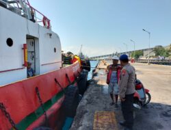 Demi Menjaga Keamanan Serta Kenyamanan Pelabuhan Tanjungwangi Tetap Kondusif Ini Yang Dilakukan Aiptu Gede