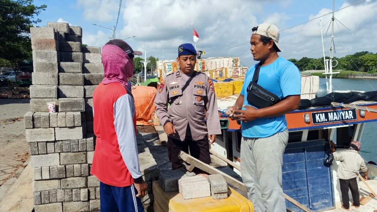 Aipda Haerul Umam Laksanakan Pemantauan Kawasan Dermaga Pelabuhan Simak Penjelasannya