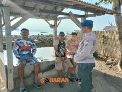Satpolairud Polresta Banyuwangi Patroli Dan Sambang Dialogis Kawasan Pesisir Pantai Meneng