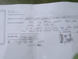 Diduga Ketua DPC Salah Satu Partai Politik Aceh Tamiang Terima Suap Pembangunan Rumah Duafa