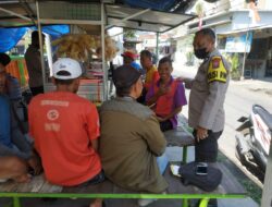 Gelar Curhat Presisi Polsek Babat AKP Sampon SH Bersama Anggota Serta Warga Di Warkop Kelurahan Babat