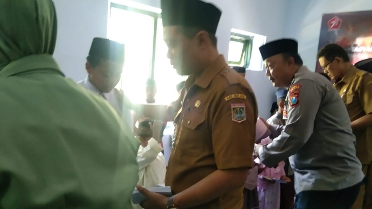 HUT TNI ke 78 Makoramil 0818/12 Bantur Malang Gelar Tasyakuran Serta Santunan Anak Yatim