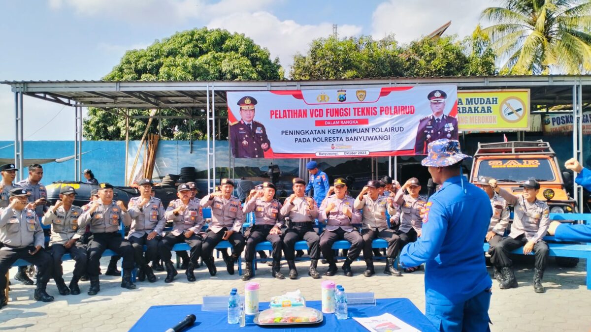 Satpolairud Laksanakan Pelatihan Bersama Dihalaman Mako Satpolair