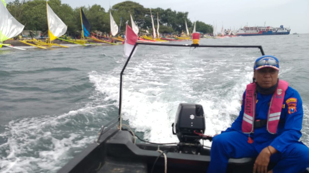 Satpolairud Laksanakan Giat Pengamanan Lomba Perahu Layar