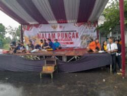 Malam Puncak HUT Kemerdekaan RI Desa Karang Semanding ke 78 Dengan Demo Mancing