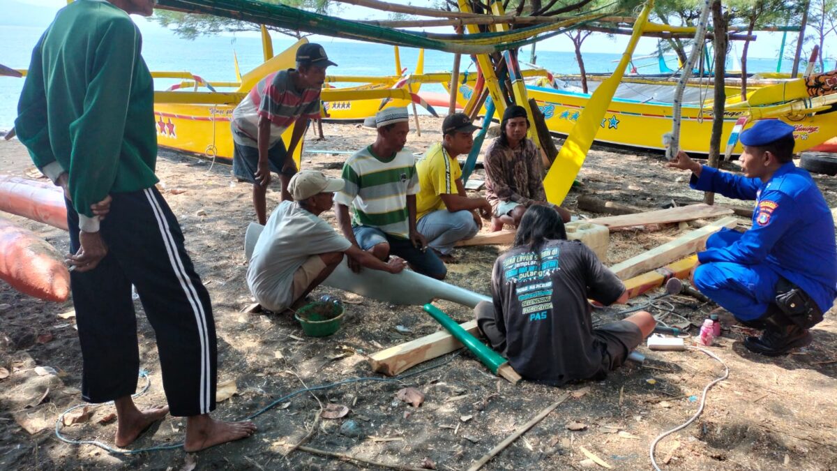 Hadapi Cuaca Extrem Kasubnit Binmasair Aiptu I Gede Eka Ingatkan Ini Kepada Pemancing