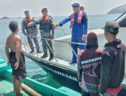 Laksana Patroli Bersama Ini Pesan Bripka Wayan Terhadap Nelayan Perairan Muncar