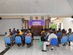 Kapolsek Sugio Sampaikan Himbauan Kamtibmas Di Gelaran Jumat Curhat
