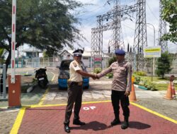 Laksanakan Patroli Dan Sambang Ini Pesan Bripka Nyoman Kepada Security Cable Head
