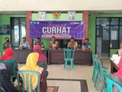 Jumat Curhat Kapolsek Sugio Bersama Anggota, Bertempat di Balai Desa Jubellor,Kecamatan Sugio