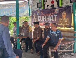 Jum’at curhat Kapolsek Sekaran Memberi Bimbingan Serta Arahan Kepada Masyarakat