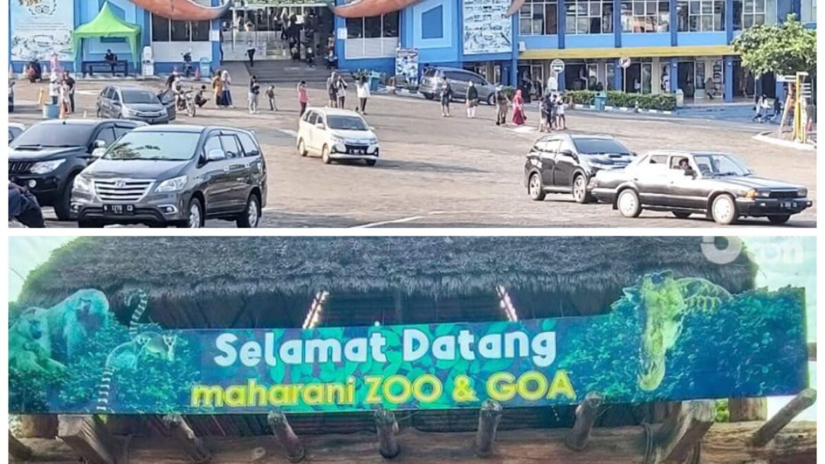Pengunjung Wisata Bahari Lamongan Serta Zoo Goa Maharani Mebludak