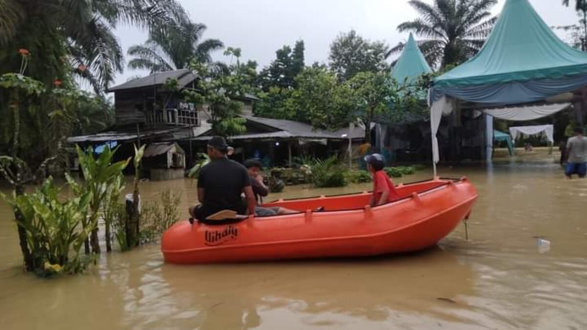 Diguyur Hujan Aceh Tamiang Berduka Banjir Di Beberapa Kecamatan