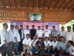 Hadiri Acara Pisah Sambut Ini Pesan Kompol Masyhur Ade SIK MH Kepada Mantan Anggotanya