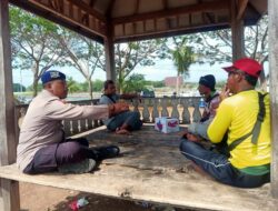 Berikan Binmasair Ini Pesan Penting Kepada Buruh Angkut Pelabuhan Marina Boom Banyuwangi
