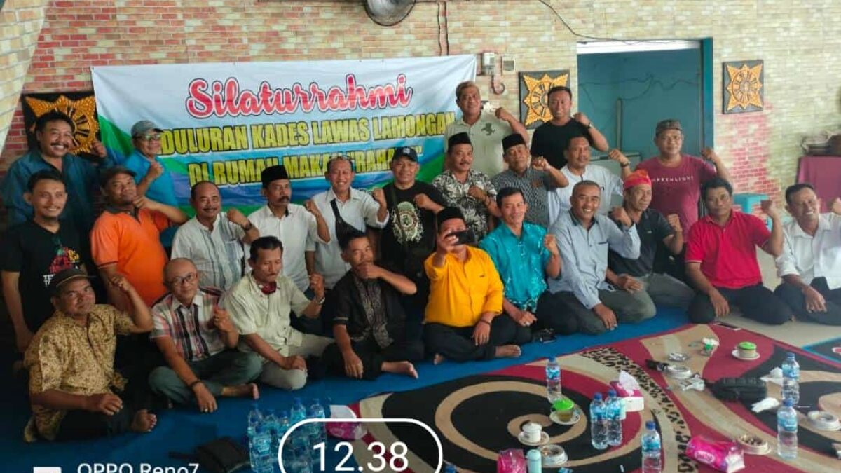 Silaturrahmi Temu Kangen Seduluran Kades Lawas Lamongan Priode 2013-2019