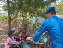 Berikan Edukasi Dini Ini Kata Aipda Adi Sudrajat Kepada Masyarakat Pemancing Pesisir Pantai Pancer